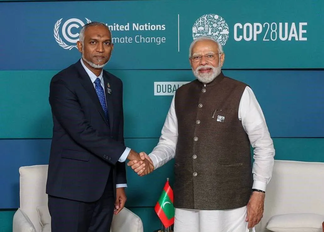President Dr. Mohamed Muizzu and Prime Minister of India Narendra Modi