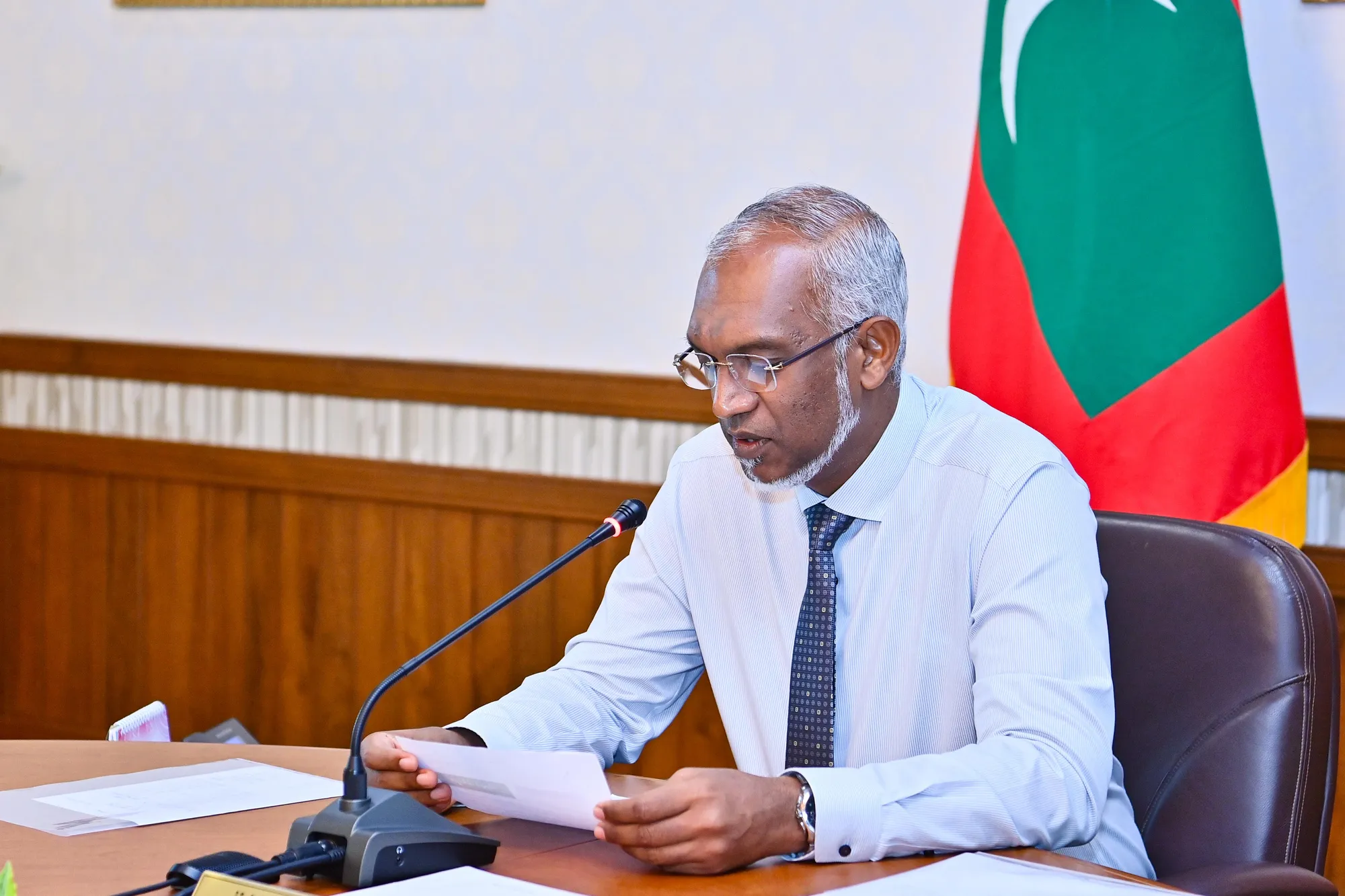 ލިބޭ ކޮންމެ ޚަބަރަކާމެދު ފުންކޮށް ވިސްނައި، ކޮންމެ ކަމެއްގެ ޙަޤީޤަތްވެސް ހޯދައިބަލަންޖެހޭ: ރައީސް މުޢިއްޒު
