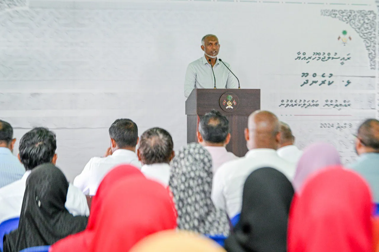 އެއްޗެއް ބުނުމަކުން ފިޔަވަޅެއް ނާޅާނަން، ބޭނުންވަނީ ރައްޔިތުންގެ އަޑު އަހަން: ރައީސް ޑރ.މުއިއްޒު