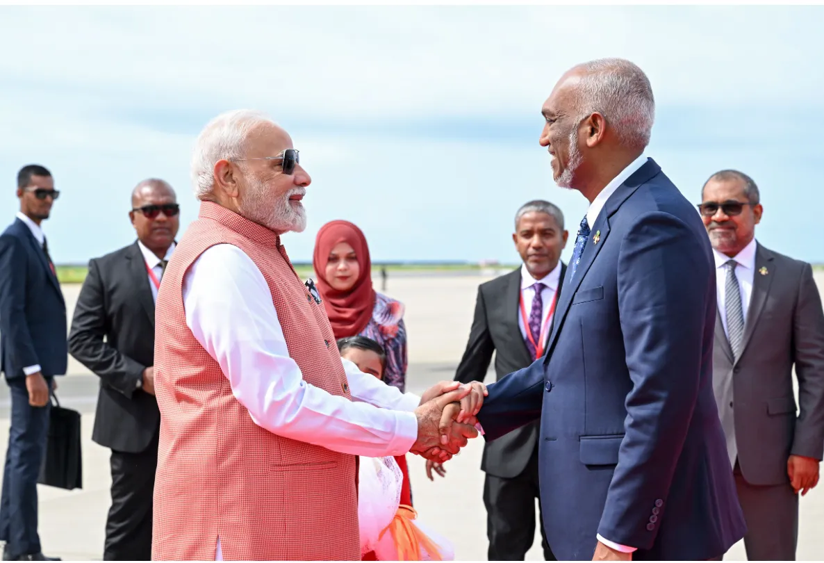 އިންޑިޔާގެ ބޮޑު ވަޒީރު ނެރެންދުރަ މޯދީ ރާއްޖެ ވަޑައިގެންފި