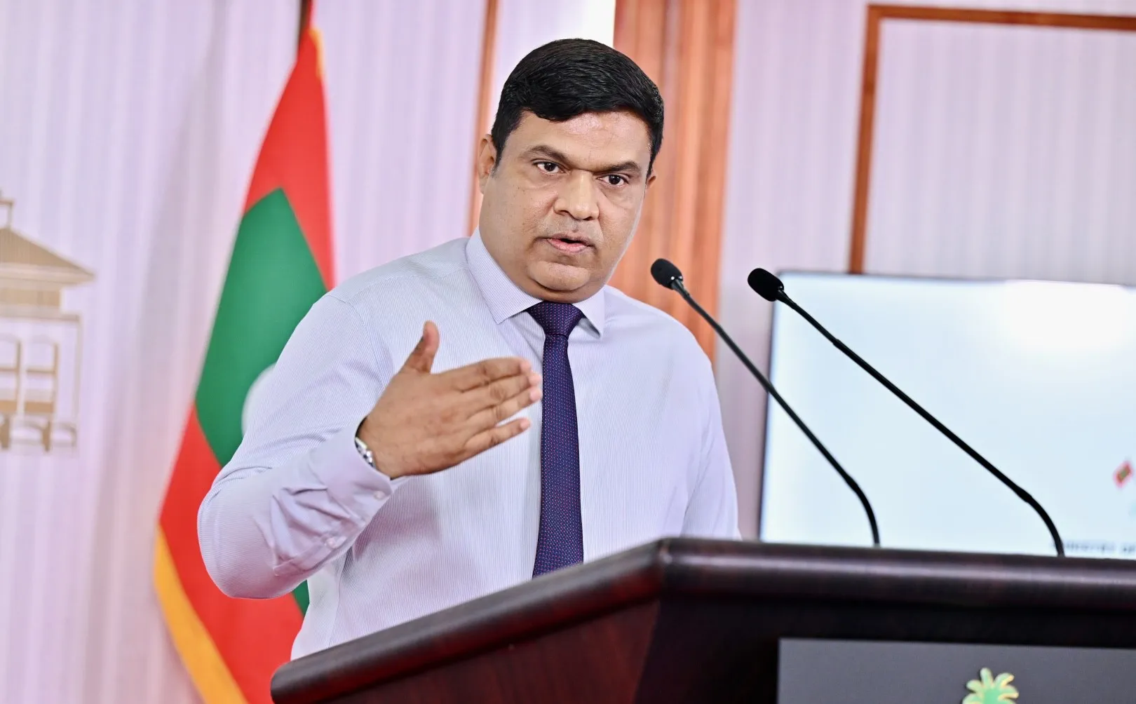 Tourism and Civil Aviation Minister Mohamed Ameen  (Photo/President's Office)