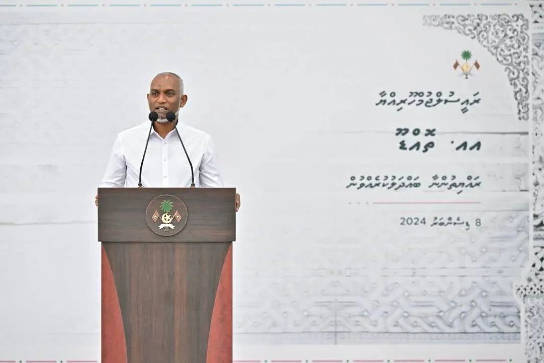 ކުރިއަށް އޮތް ދެ އަހަރު ވާނީ ރިޔާސީ ވައުދުތައް ފުއްދުމުގެ މަސައްކަތް ބާރަށް ކުރިއަށްދާ ދެ އަހަރަށް: ރައީސް މުޢިއްޒު