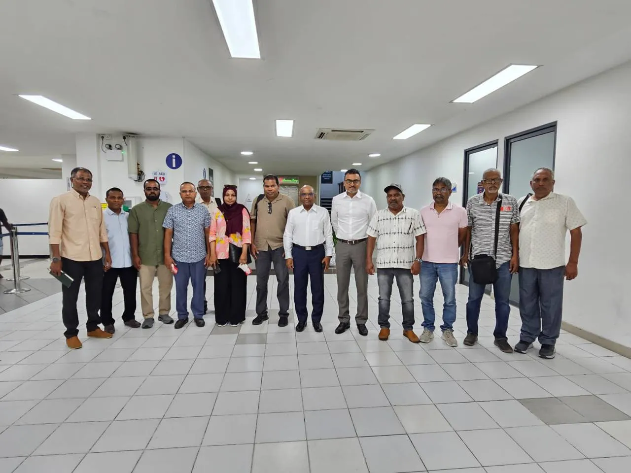 ޝާހިދު އިސްވެ ހުންނަވާ އެމްޑީޕީގެ ވަފުދެއް އައްޑޫއަށް