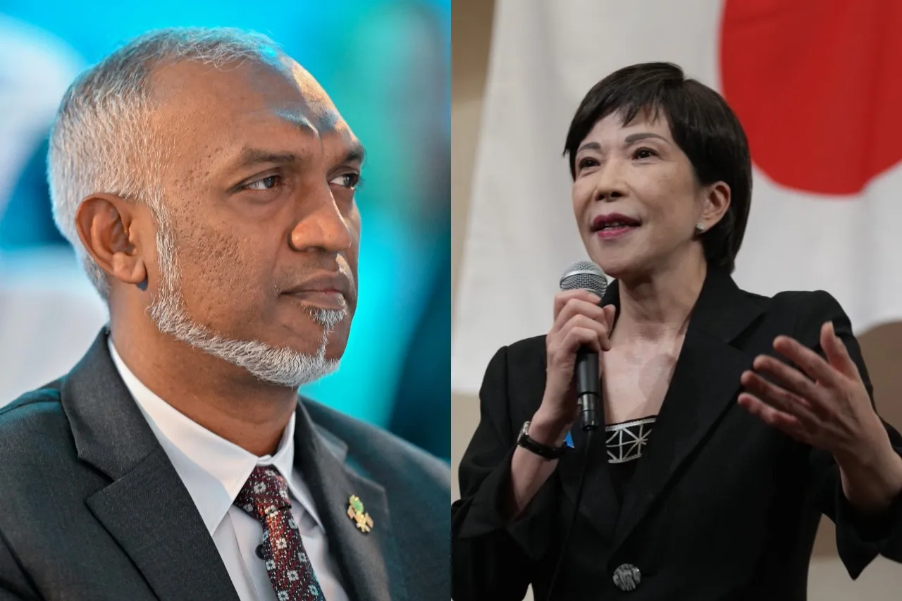 President Dr. Mohamed Muizzu (left) and Japan’s first female prime minister Sanae Takaichi