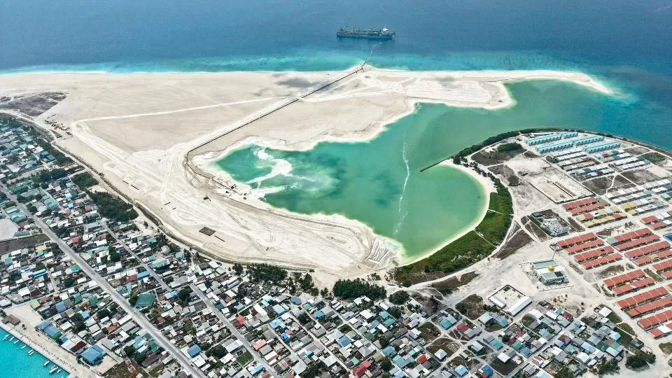 Dhidhoo Land Reclamation Project Reaches 70% Completion