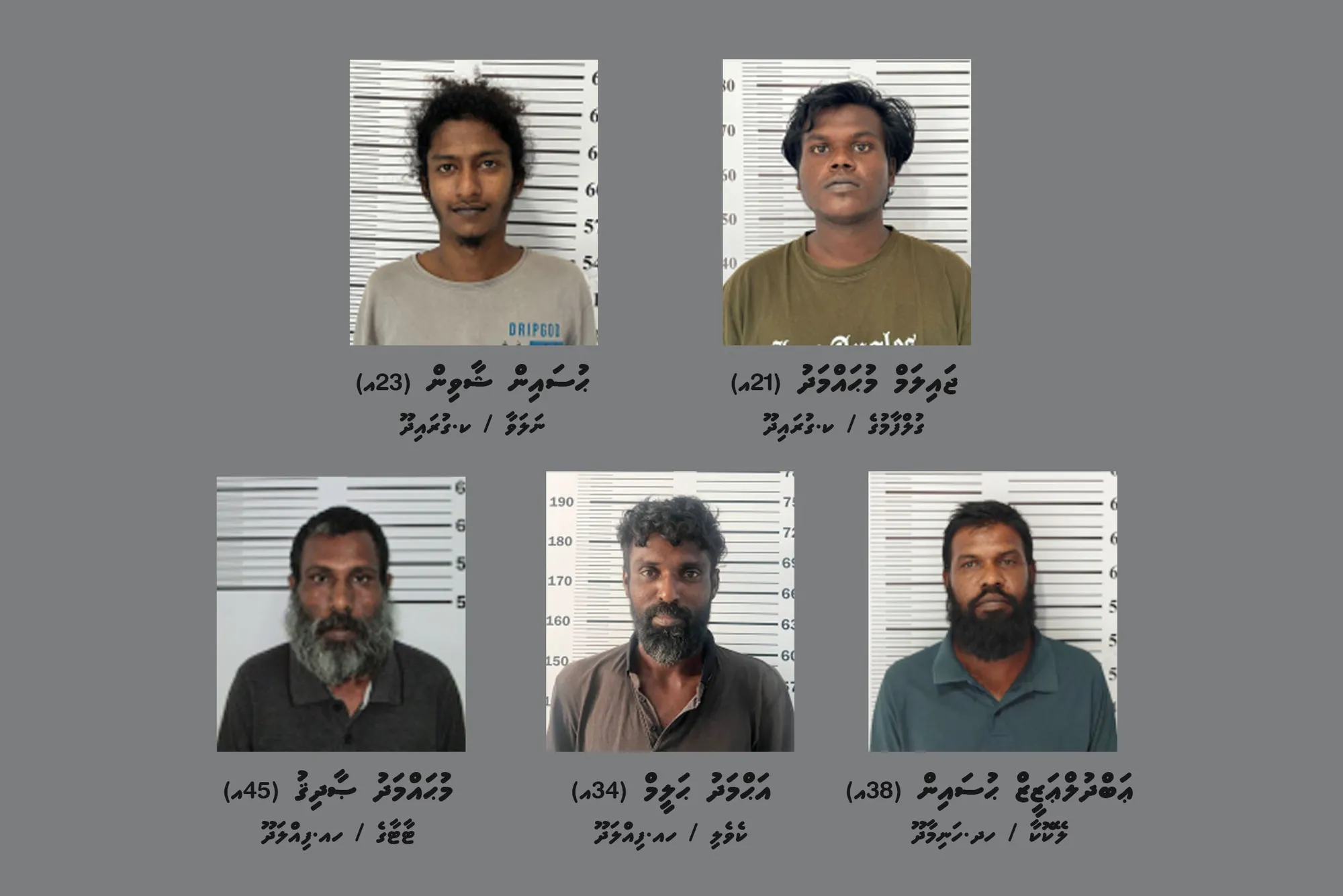 މަސްތުވާތަކެތީގެ މައްސަލަތަކެއްގައި 6 މީހަކު ހައްޔަރު ކޮށްފި