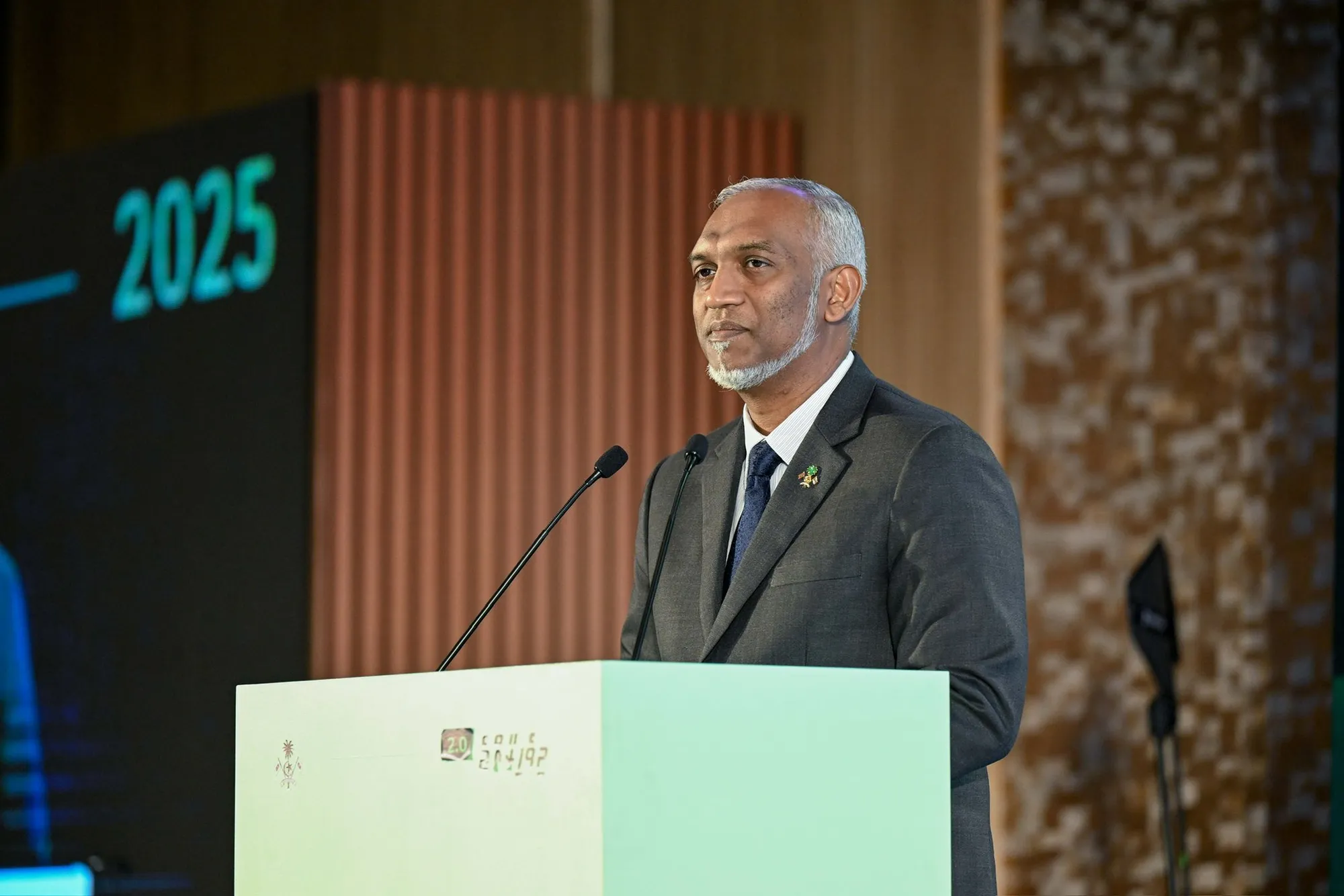 President Dr. Muizzu at inaugural session of Maldives 2.0 (Photo/President's Office)