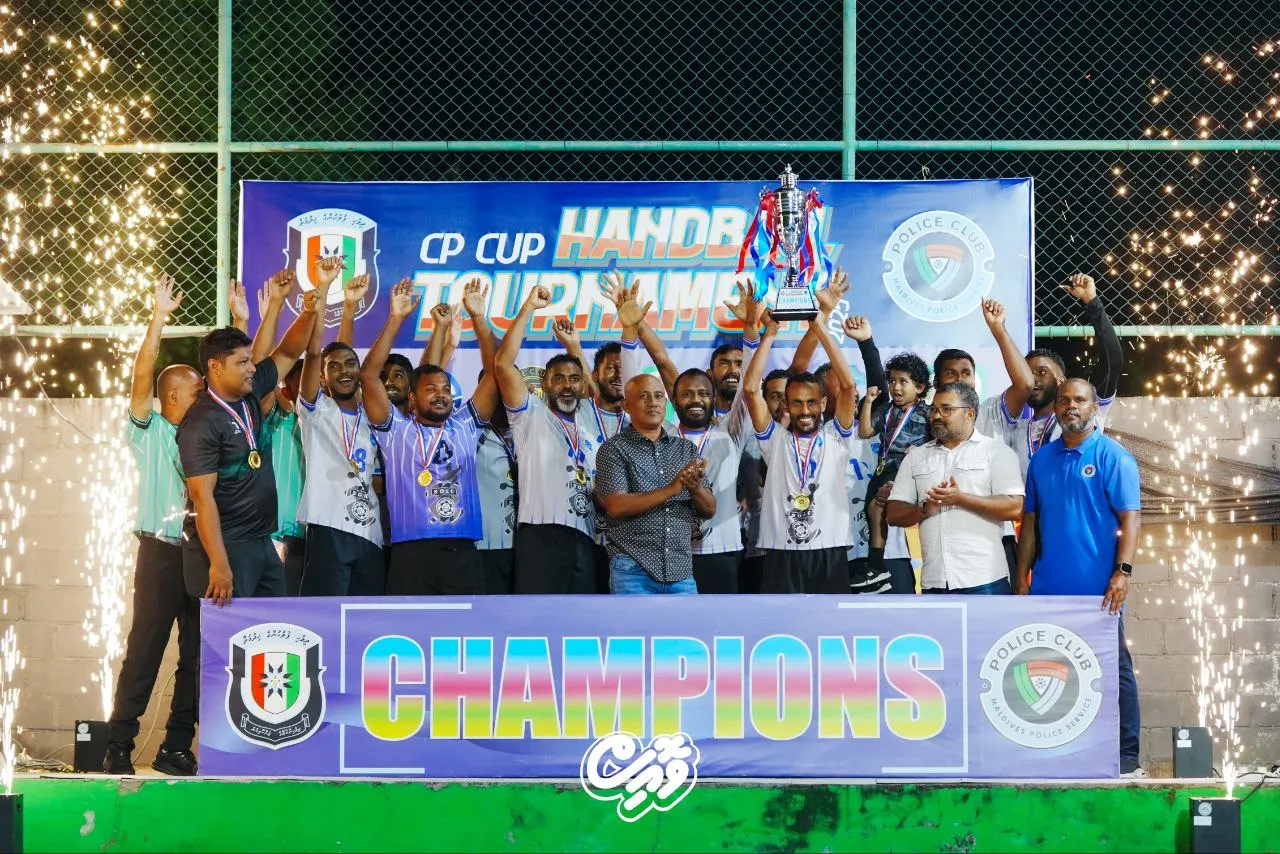 ސީޕީ ކަޕް ހޭންޑްބޯޅަ ޓޯނަމެންޓް ފިރިހެން ޑިވިޝަން ޗެންޕިއަންކަން އެސްއޯއާރުސީ އިން ހޯދައިފި