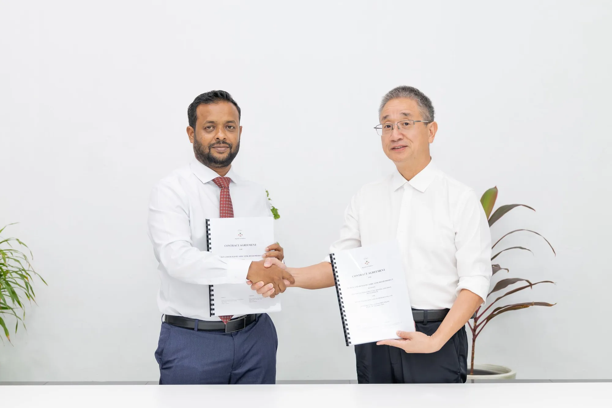 From the agreement signing (Photo/Ministry of Infrastructure, Housing and Urban Development)