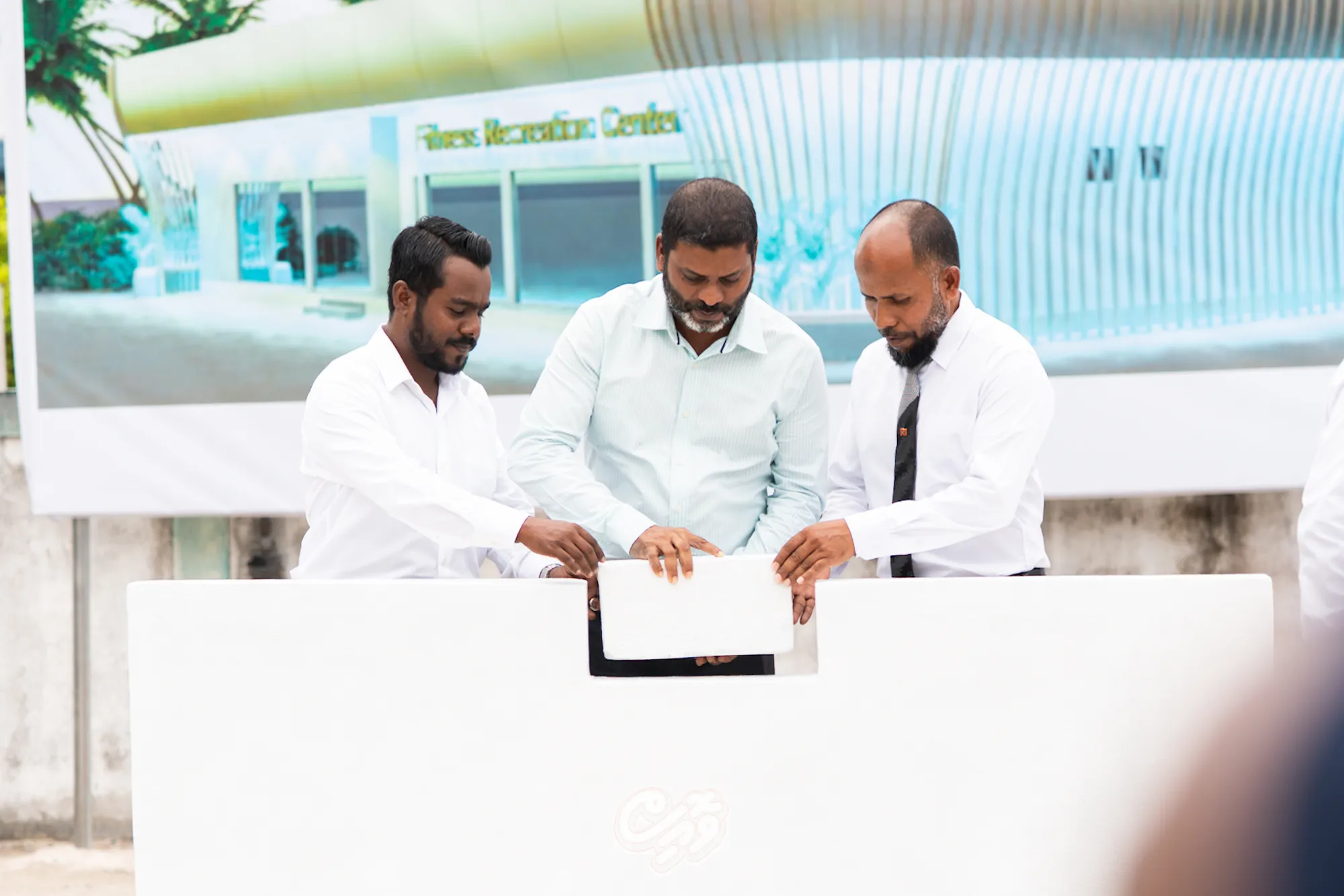 މާޅެންދޫ ފިޓްނެސް ސެންޓަރުގެ ބިންގާ އަޅައިފި