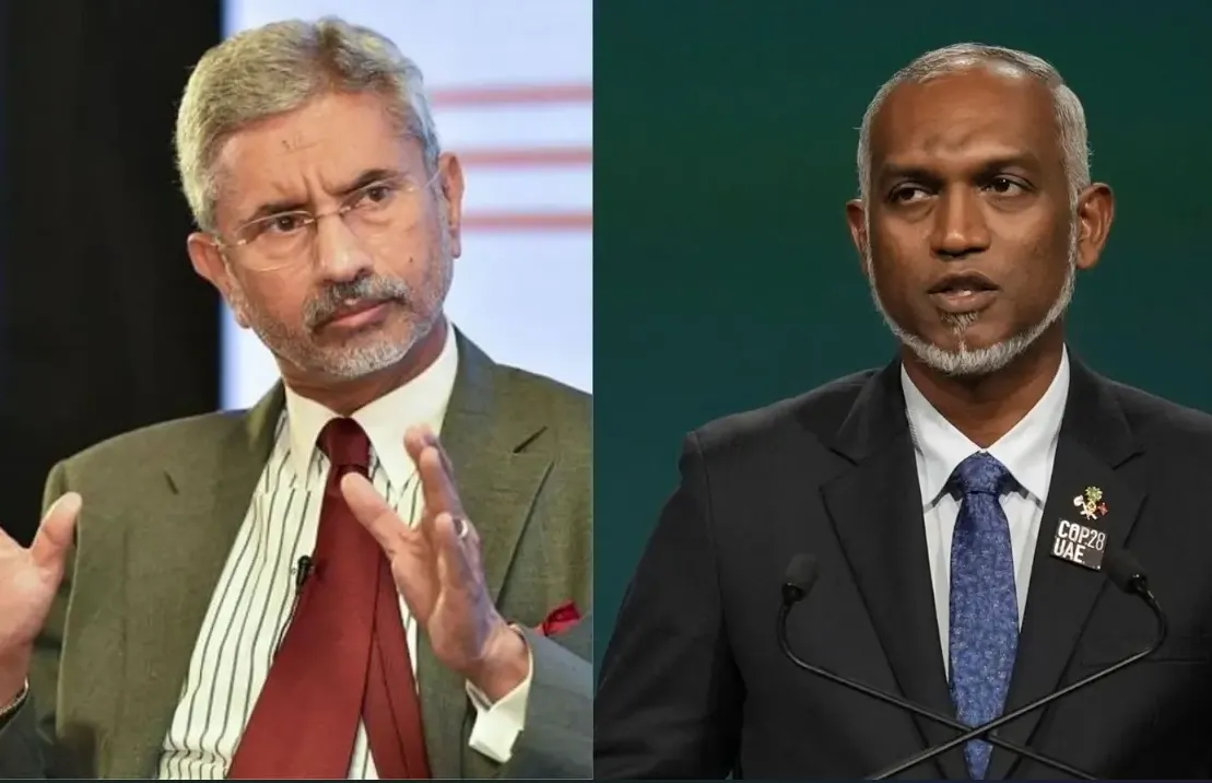 Minister of External Affairs of India, S. Jaishankar and President Muizzu