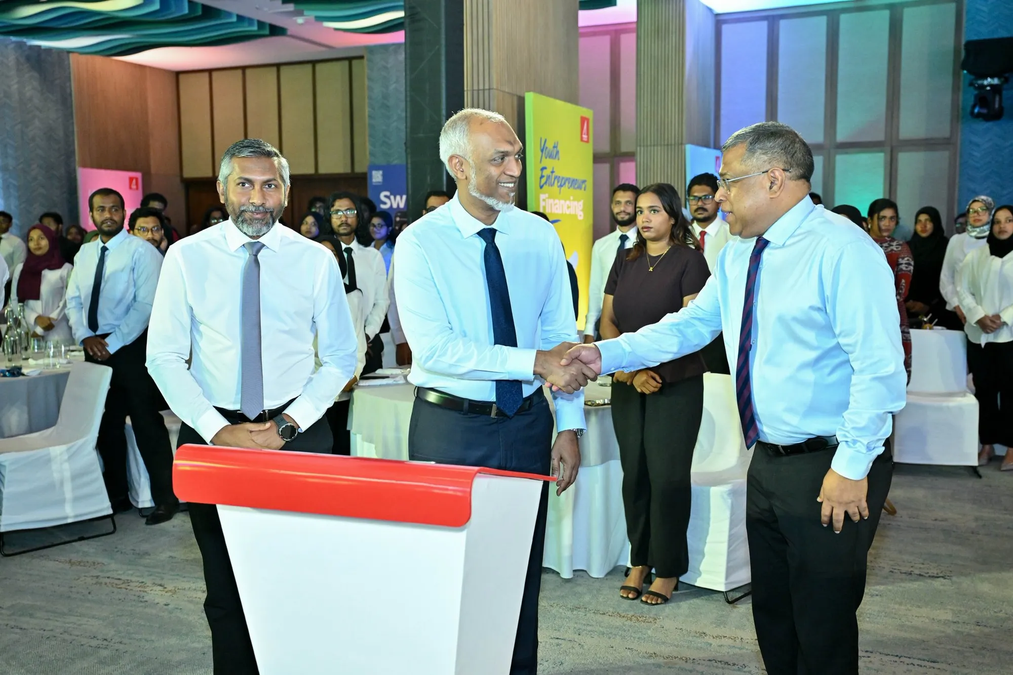 From the branch opening (Photo/President's Office)