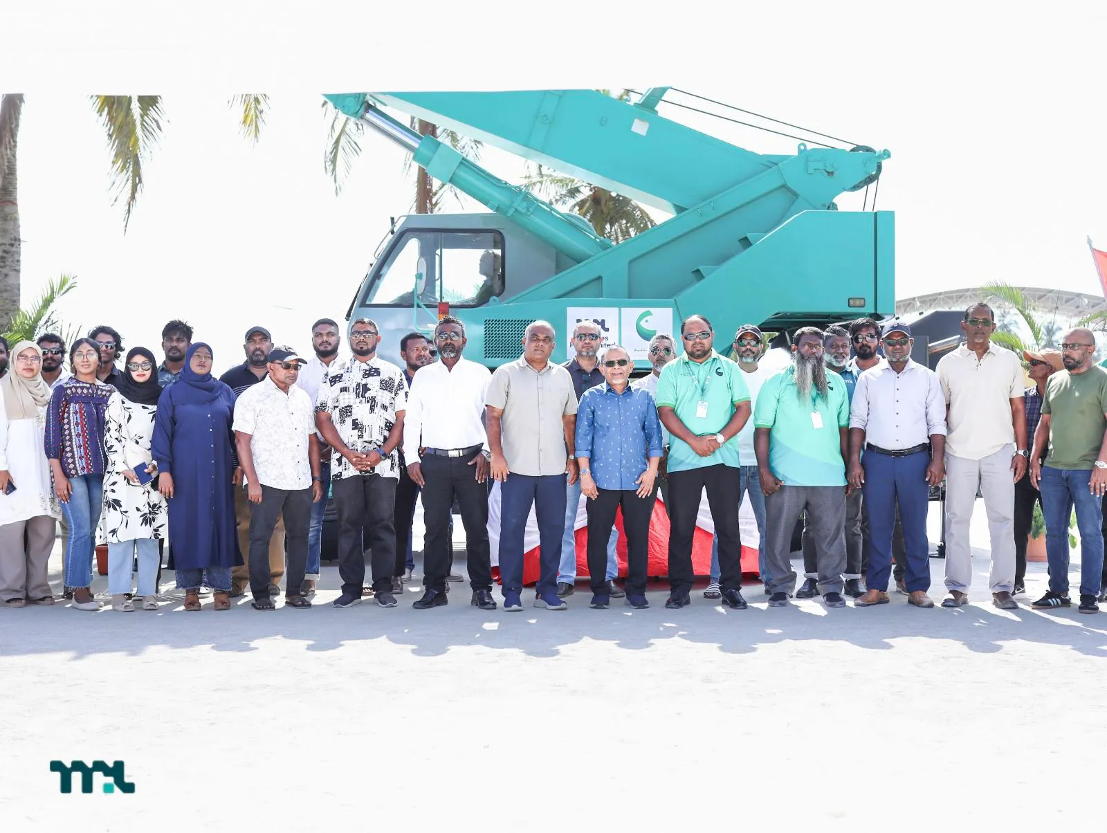 During the crane donation and dockyard development agreement signing ceremony (Photo/MPL)