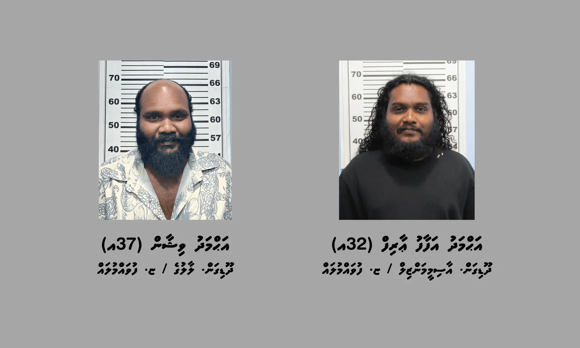 ފުވައްމުލަކުގައި ފުޅާދާއިރާއެއްގައި މަސްތުވާތަކެތީގެ ވިޔަފާރިކުރާ ކަމުގެ ތުހުމަތުގައި ދެމީހުން ހައްޔަރުކޮށްފި
