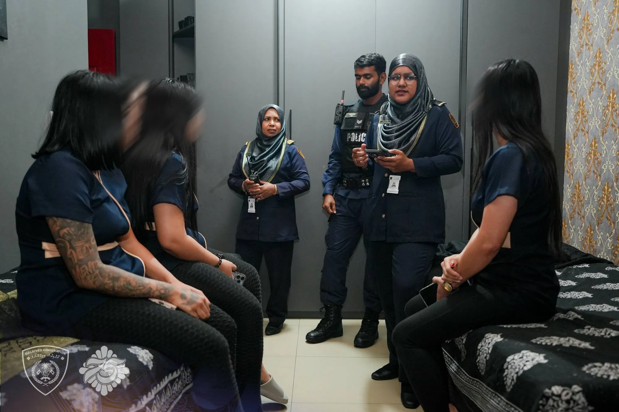 From the searches conducted by Maldives Immigration (Photo/Maldives Immigration)
