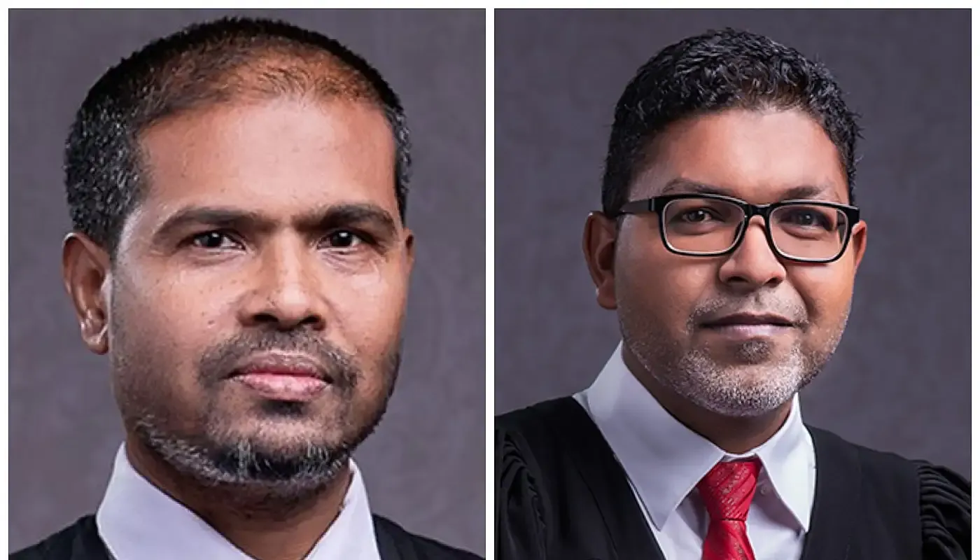 ސުޕްރީމް ކޯޓަށް ސަލީމާއި ހަމީދު އައްޔަންކުރަން މަޖިލީހުން ރުހުން ދީފި