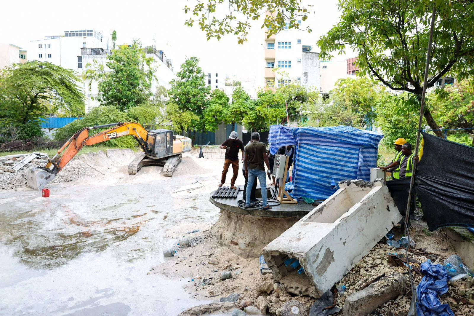 ސިޓީ ކައުންސިލްގެ އިހުމާލުން ހަލާކުވި ޕަމްޕްސްޓޭޝަން އަލުން އޮޕަރޭޝަނަށް ގެނެސްފި