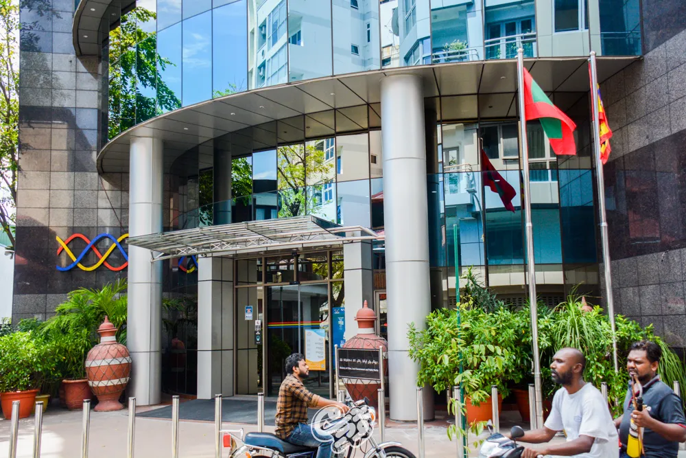 ސްޓެލްކޯގެ މައި އޮފީސް. ފޮޓޯ:ވޮއިސް