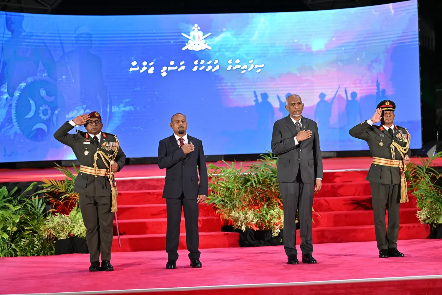 ސިފައިންގެ ދުވަހުގެ ރަސްމީ ޖަލްސާ ބާއްވައިފި