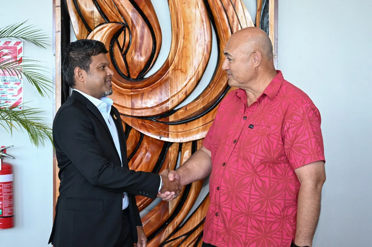 ނައިބު ރައީސް، ސަމޯއާއަށް ކުރެއްވި ރަސްމީ ދަތުރުފުޅު ނިންމަވާލައްވައިފި