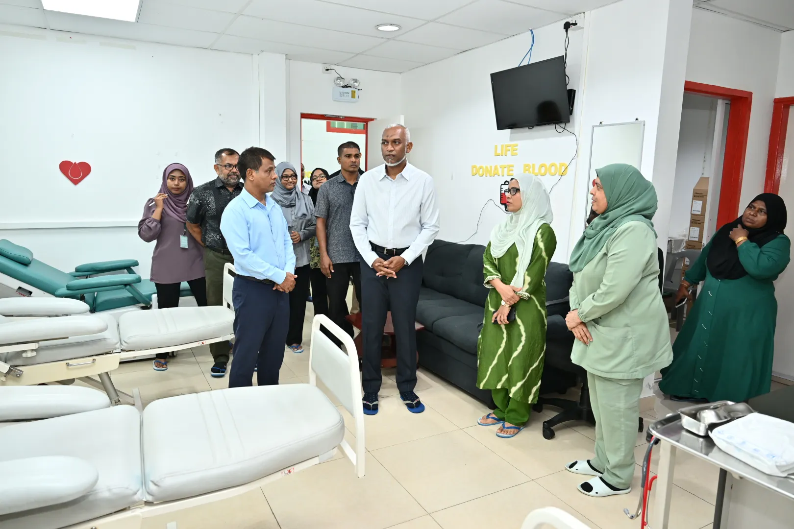 ތެލެސީމިއާ ސެންޓަރުގެ ވަސީލަތްތައް އިތުރުކުރާނަން؛ އެކަން ކުރާނީ ސީދާ އަޅުގަނޑުގެ ބެލުމުގެ ދަށުން: ރައީސް