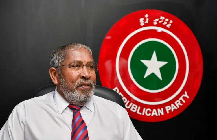 Qasim Ibrahim, leader of JP