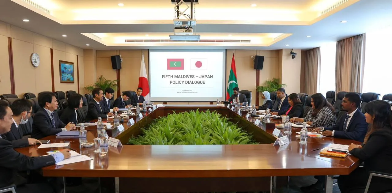 Meeting between Maldives  and Japan foreign ministry (Photo/Foreign Ministry)