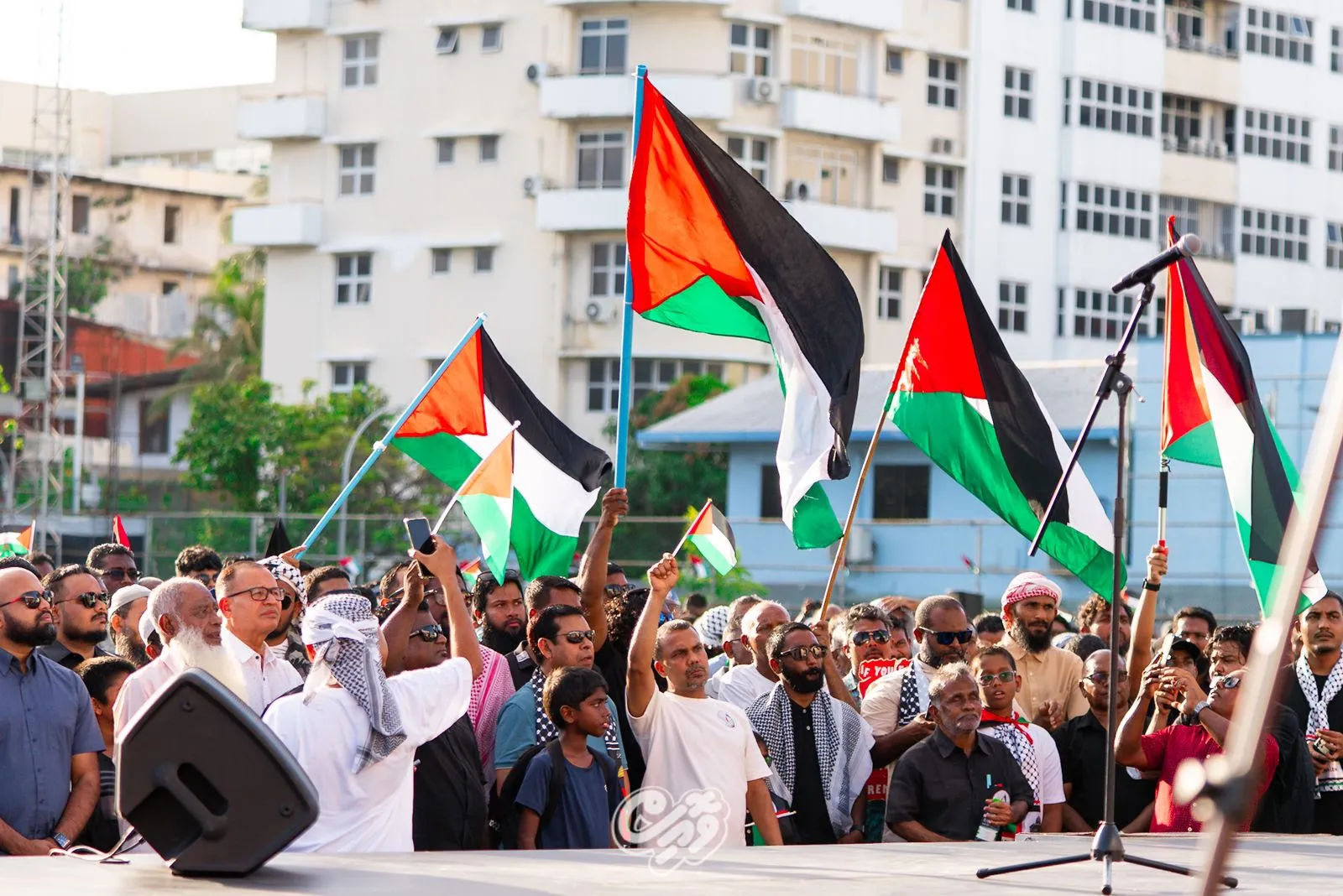 ޣައްޒާގެ ހިސޯރު ނައްތާލަން ގޮވާލާ ދިވެހީންގެ ބޮޑު އެއްވުމެއް