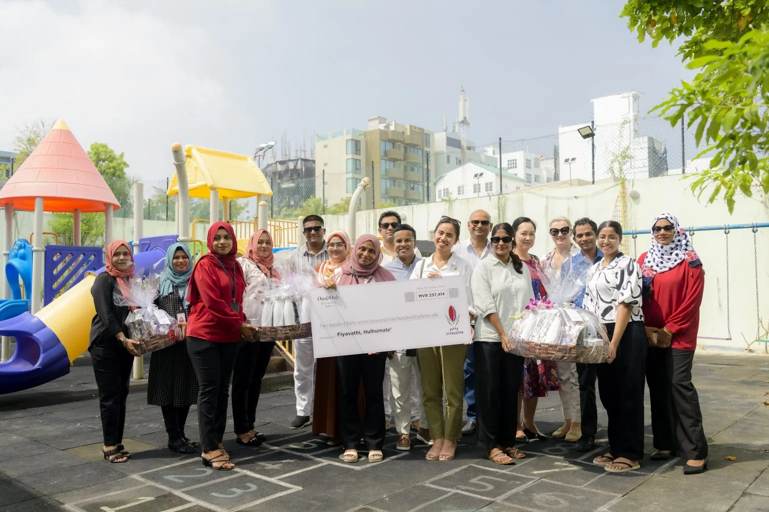 One&Only Reethi Rah Donates USD 15K to Fiyavathi Shelter