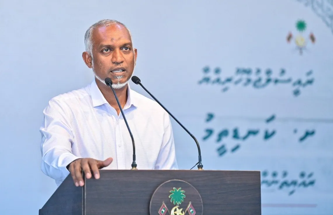 އިދިކޮޅުން ގެންގުޅެނީ އެހެން ފަރާތެއްގެ މާ ބޮޑެތި މަސްލަހަތުތަކެއް ހިމާޔަތްކުރުމުގެ އެޖެންޑާއެއް: ރައީސް މުއިއްޒު