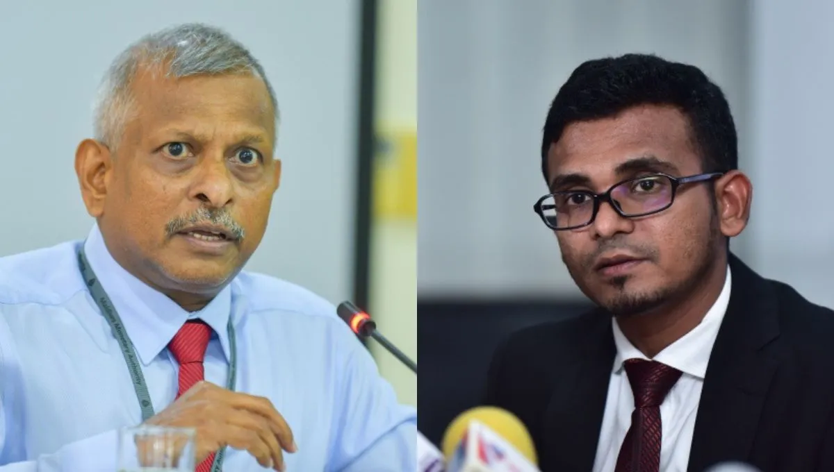 Ali Hashim (left), Ahmed Munawar (right)