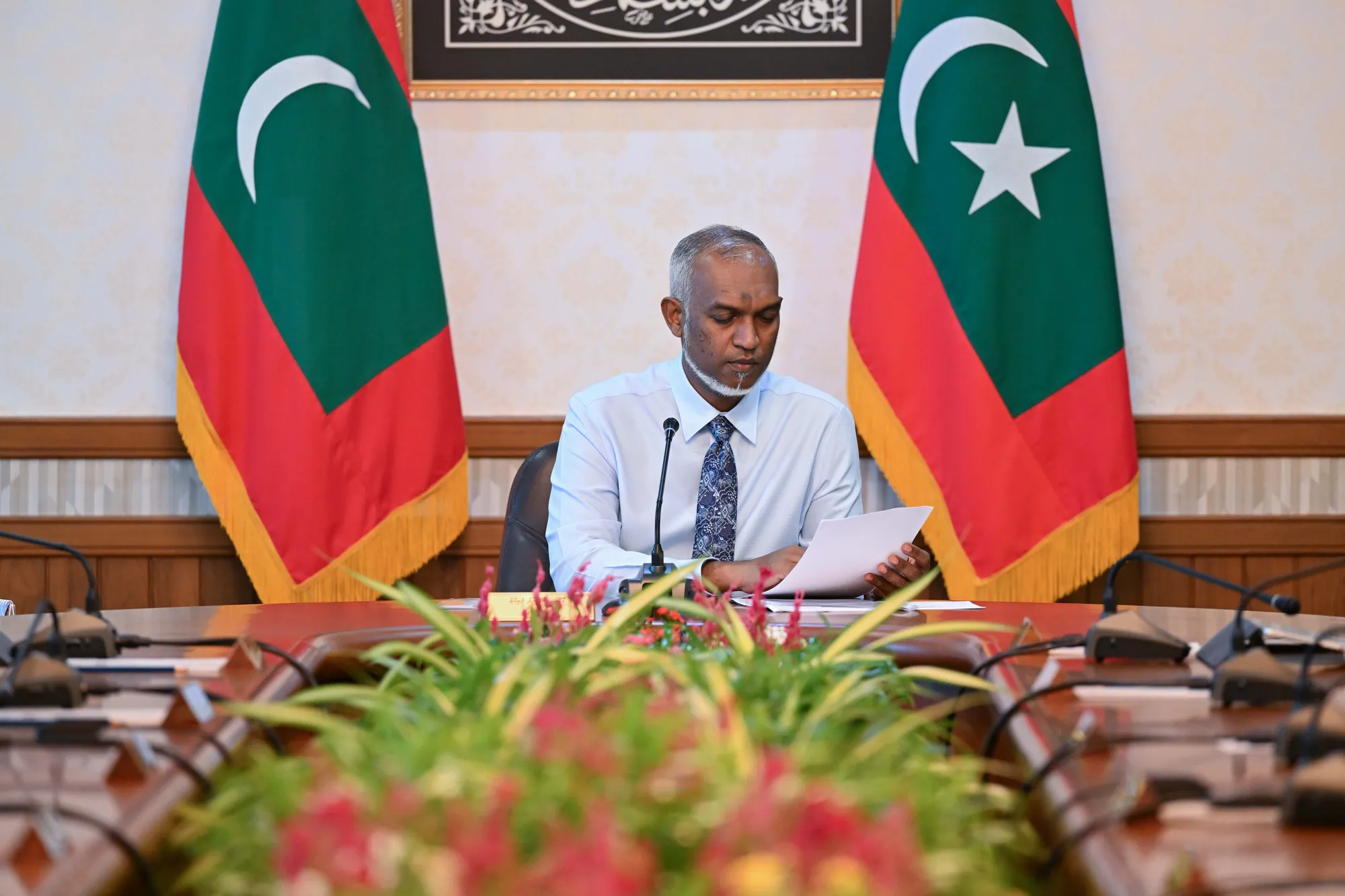އާބަން ސެންޓަރުގެ ގޮތުގައި ރަށްތައް ތަރައްޤީކުރާނީ، ރައްޔިތުނާއި މުއައްސަސާތަކުގެ ބައިވެރިވުމާއެކު: ރައީސް