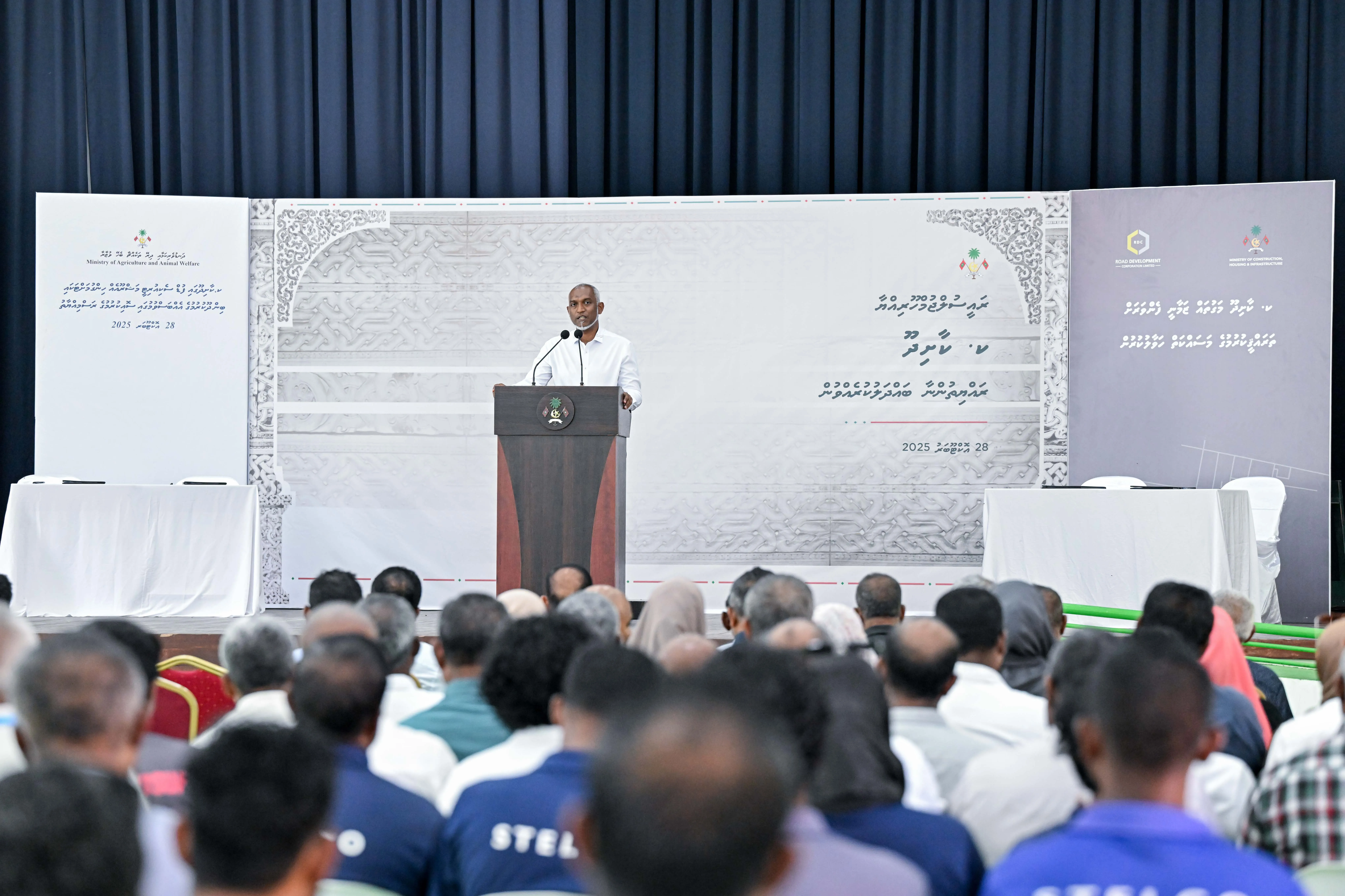 ކާށިދޫގެ ތަރައްޤީގައި ޙަޤީޤީ ކުލަޖައްސައިދެއްވައި، ރައްޔިތުން އެދޭގޮތަށް ކަންކަން ފުރިހަމަކޮށްދެއްވާނަން: ރައީސުލްޖުމްހޫރިއްޔާ