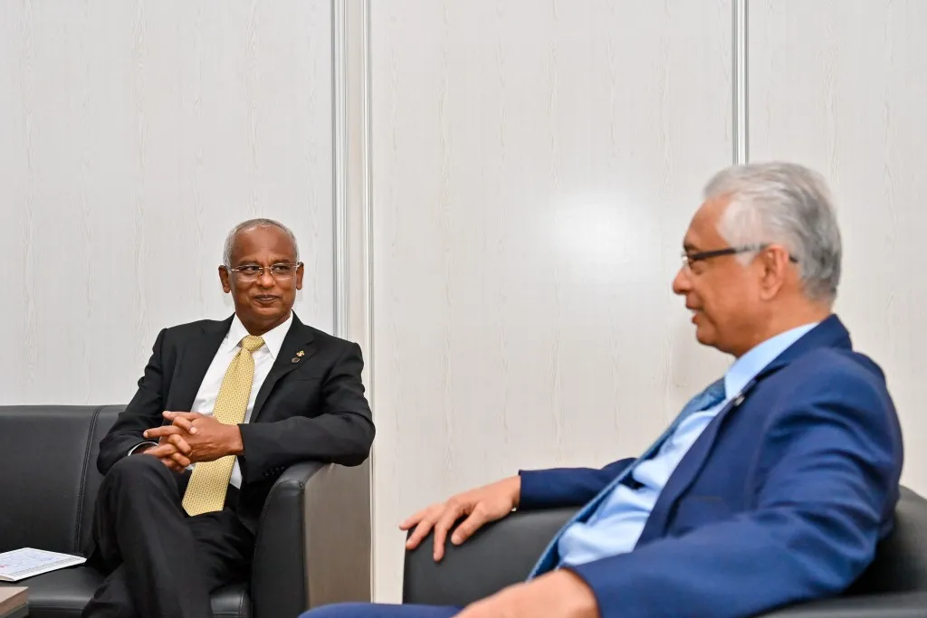 ޗާގޯސް މައްސަލާގައި ރައީސް ޞާލިހާއި މޮރިޝަސްގެ ބޮޑުވަޒީރާ ދެމެދު ކުރެއްވި މަޝްވަރާތަކާއި ގުޅޭ ލިޔުންތަކެއް ނެތް: ސަރުކާރު
