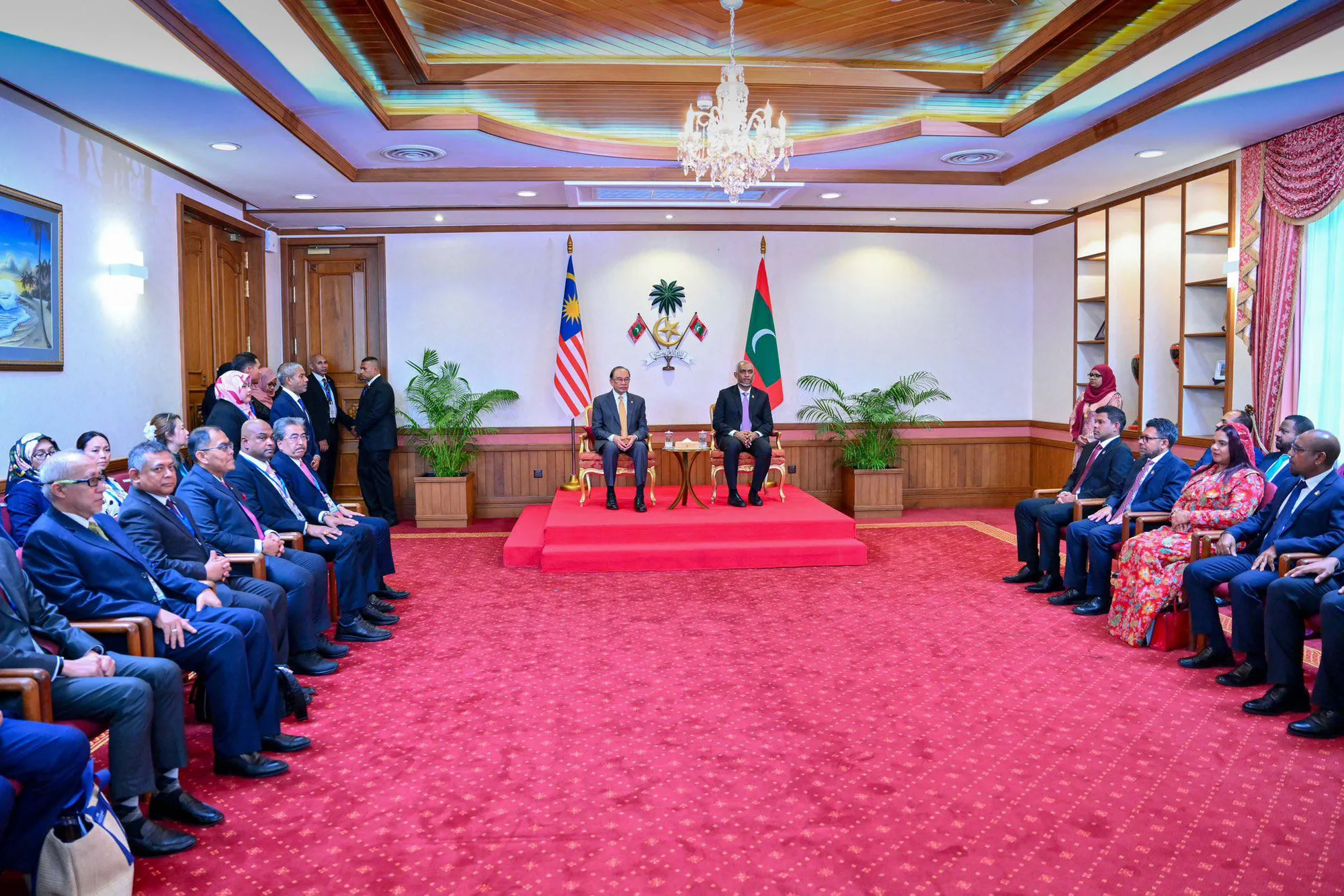 From the MoU signing (Photo/President’s Office)