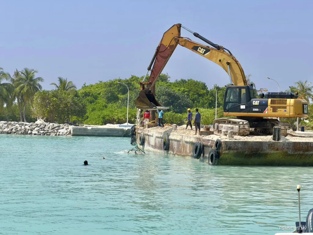 ނޫމަރާ ބަނދަރު ތަރައްގީކުރުމުގެ މަސައްކަތުގެ ބޮޑުބައި އެމްޓީސީސީން ނިންމާލައިފި