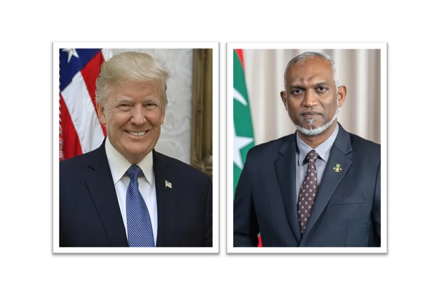 ރައީސް ޑރ.މުއިއްޒު، އެމެރިކާގެ އައު ރައީސަށް ތަހުނިޔާ ފޮނުއްވައިފި