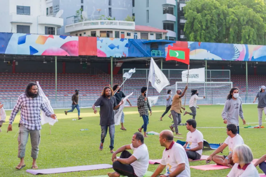 Yoga Day unreset picture