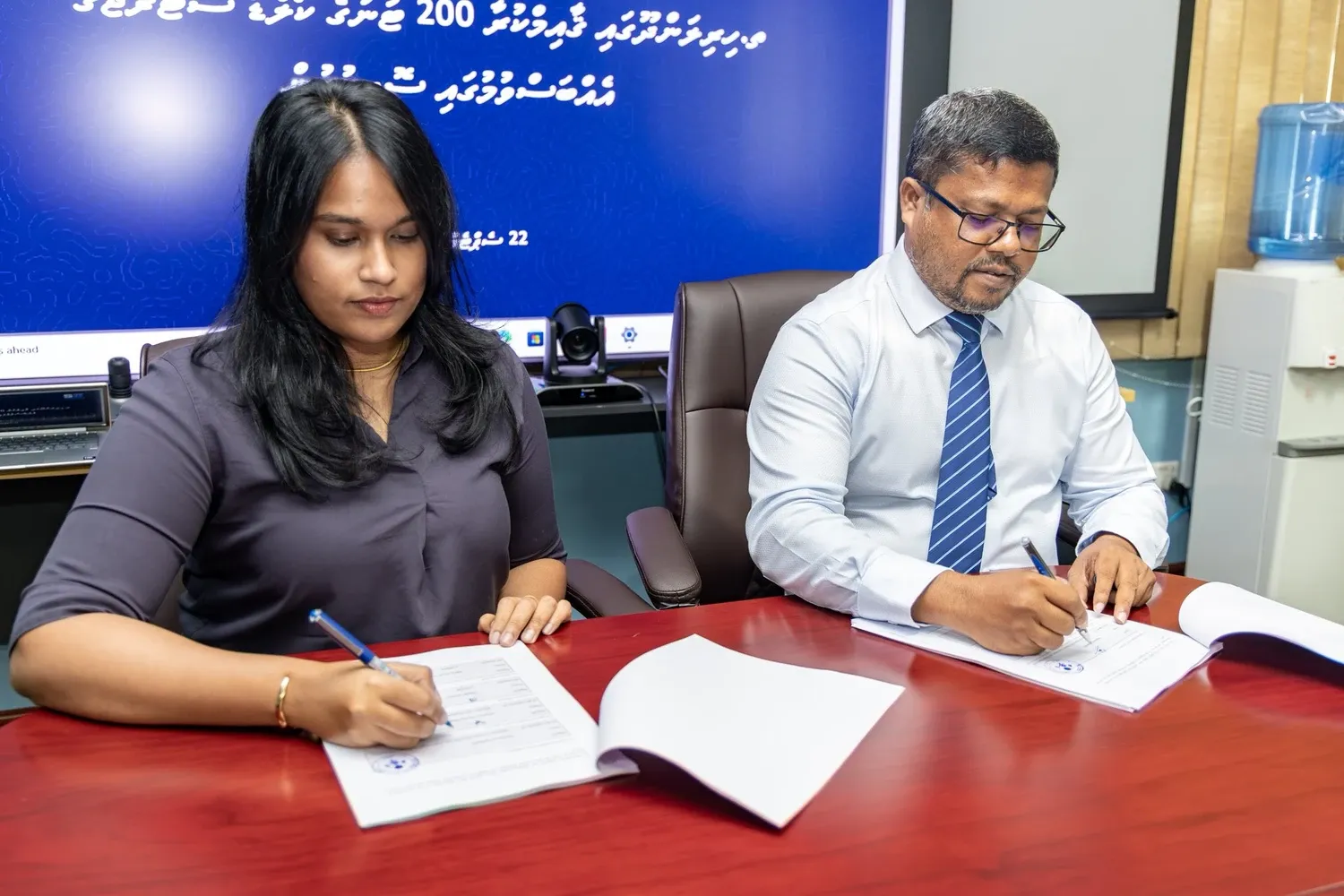 ތ. ހިރިލަންދޫގައި 200 މެޓްރިކް ޓަނުގެ ކޯލްޑް ސްޓޯރޭޖެއް ޤާއިމުކުރުމަށް ސޮއި ކޮށްފި