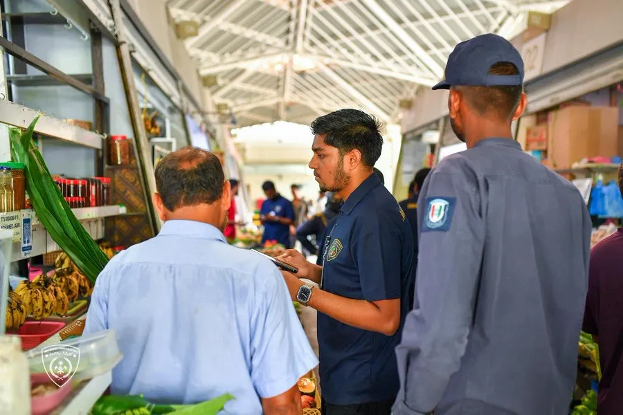 During the operation conducted by Immigration (Photo/Maldives Immigration)