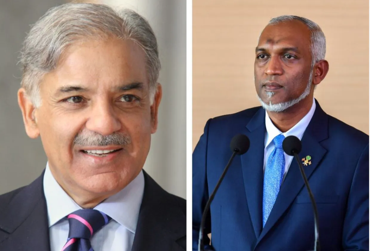 President Dr. Muizzu and Pakistani Prime Minister, Muhammad Shehbaz Sharif