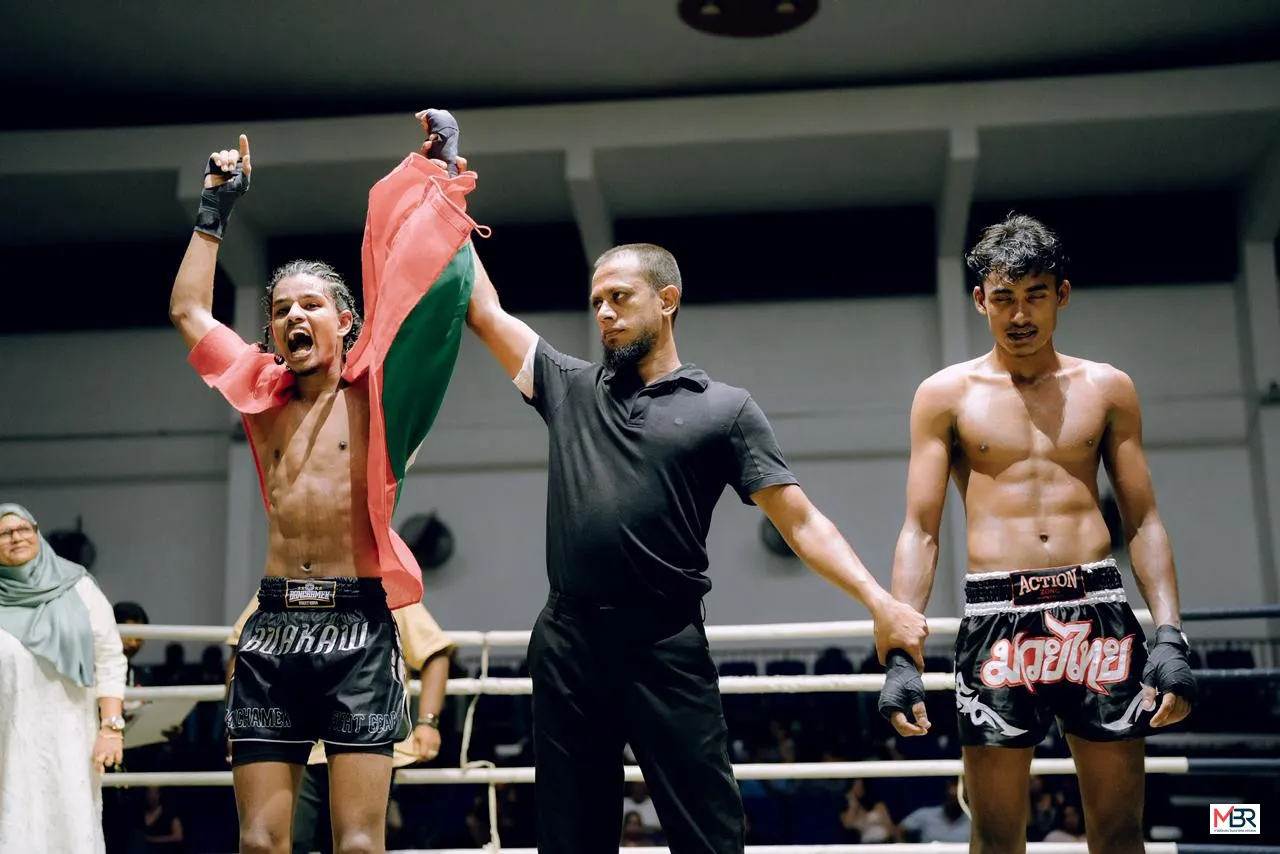 Maldivian Fighters Strike Gold in Sri Lanka, Making Kickboxing History