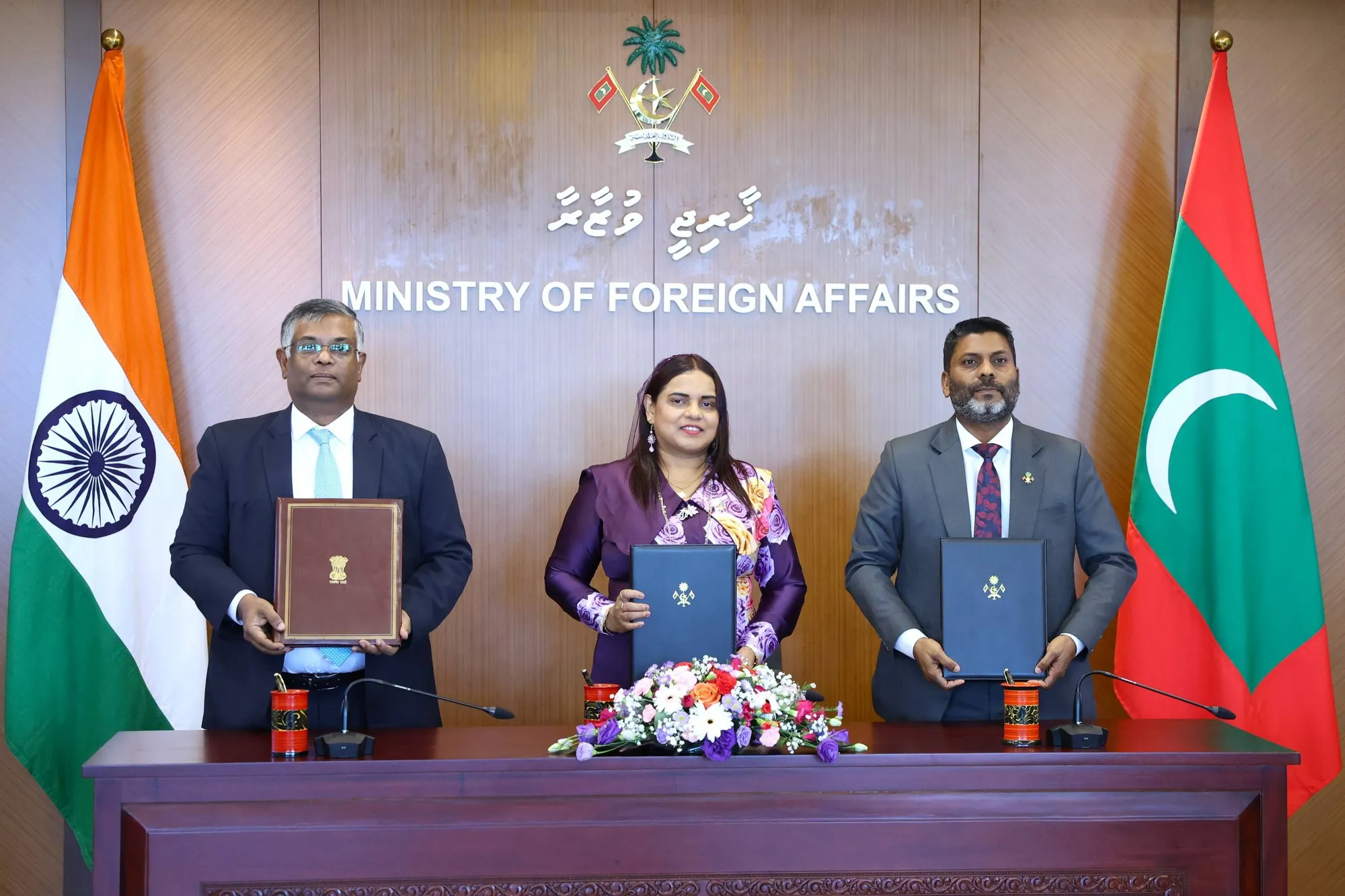 From the MoU signing (Photo/Ministry of Foreign Affiars)