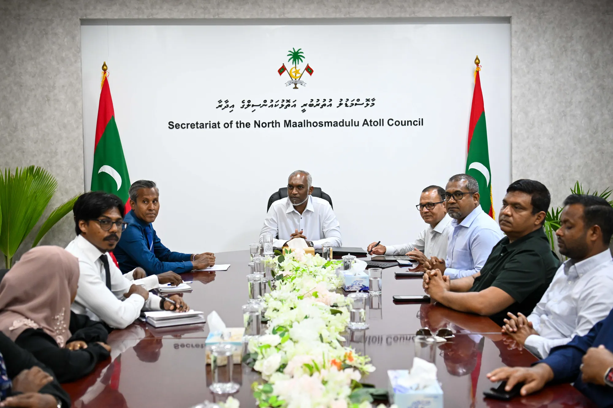 އަނގޮޅިތީމުގައި ޕޮލިސް ޕޯސްޓު ގާއިމު ކުރުމުގެ މަސައްކަތް މި އަހަރު ފުރިހަމަކުރުމަށް މަސައްކަތްކޮށްދޭނަން: ރައީސް