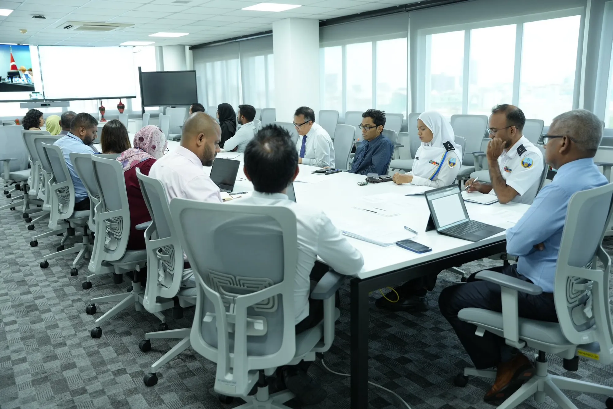 The second round of discussions held today (Photo/ Economic Ministry)