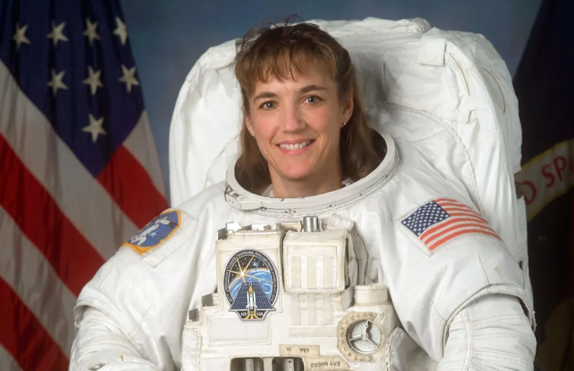 Former astronaut Heidimarie Stefanyshyn Piper