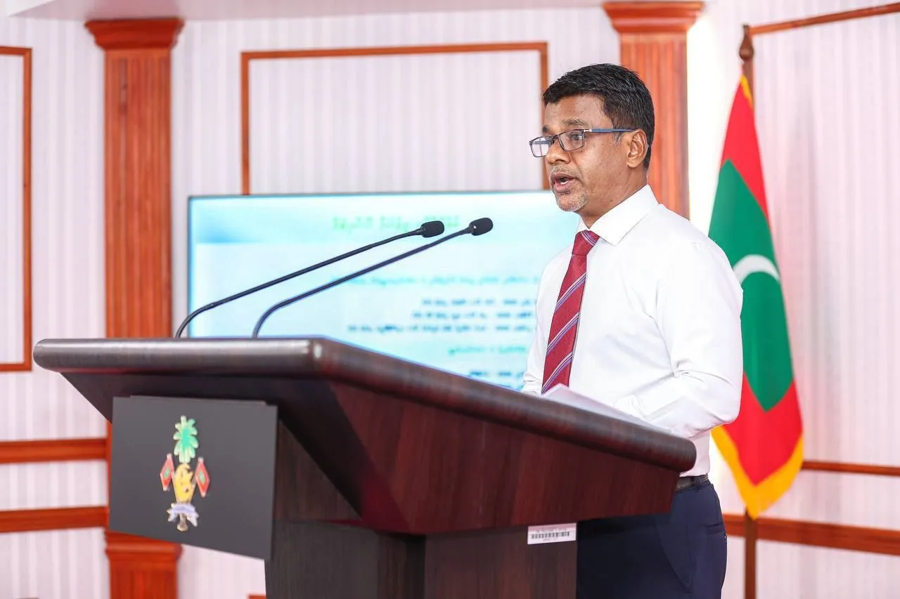 Minister of Health Abdulla Nazim Ibrahim (Photo/President's Office)
