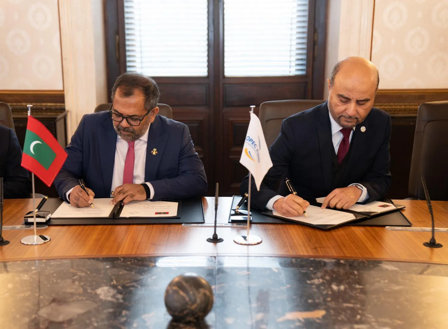 Maldives, OPEC Fund Sign New Partnership Framework to Boost Climate Resilience and Sustainable Development