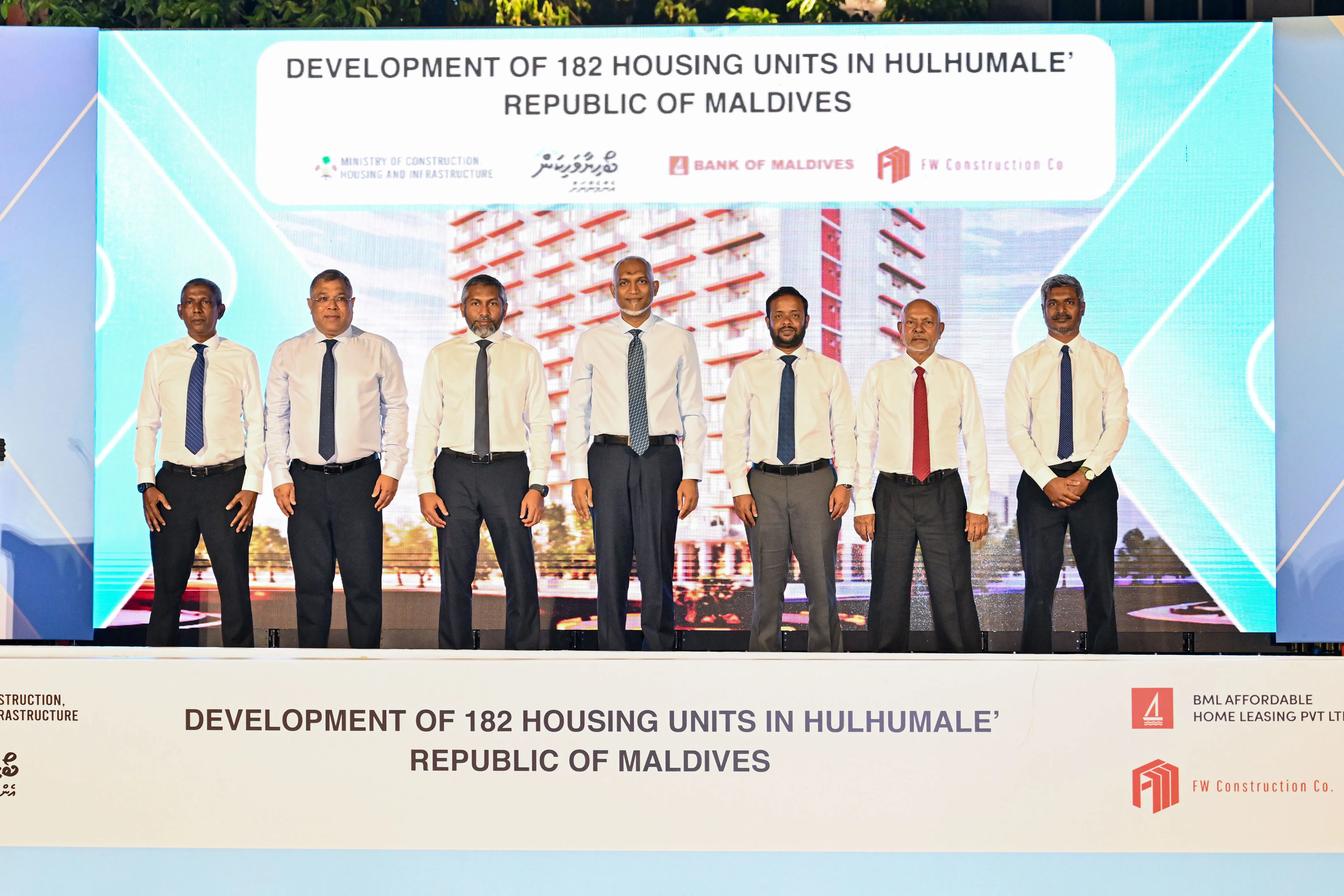 BML Starts Construction of 182 Housing Units in Hulhumalé Under Affordable Housing Scheme