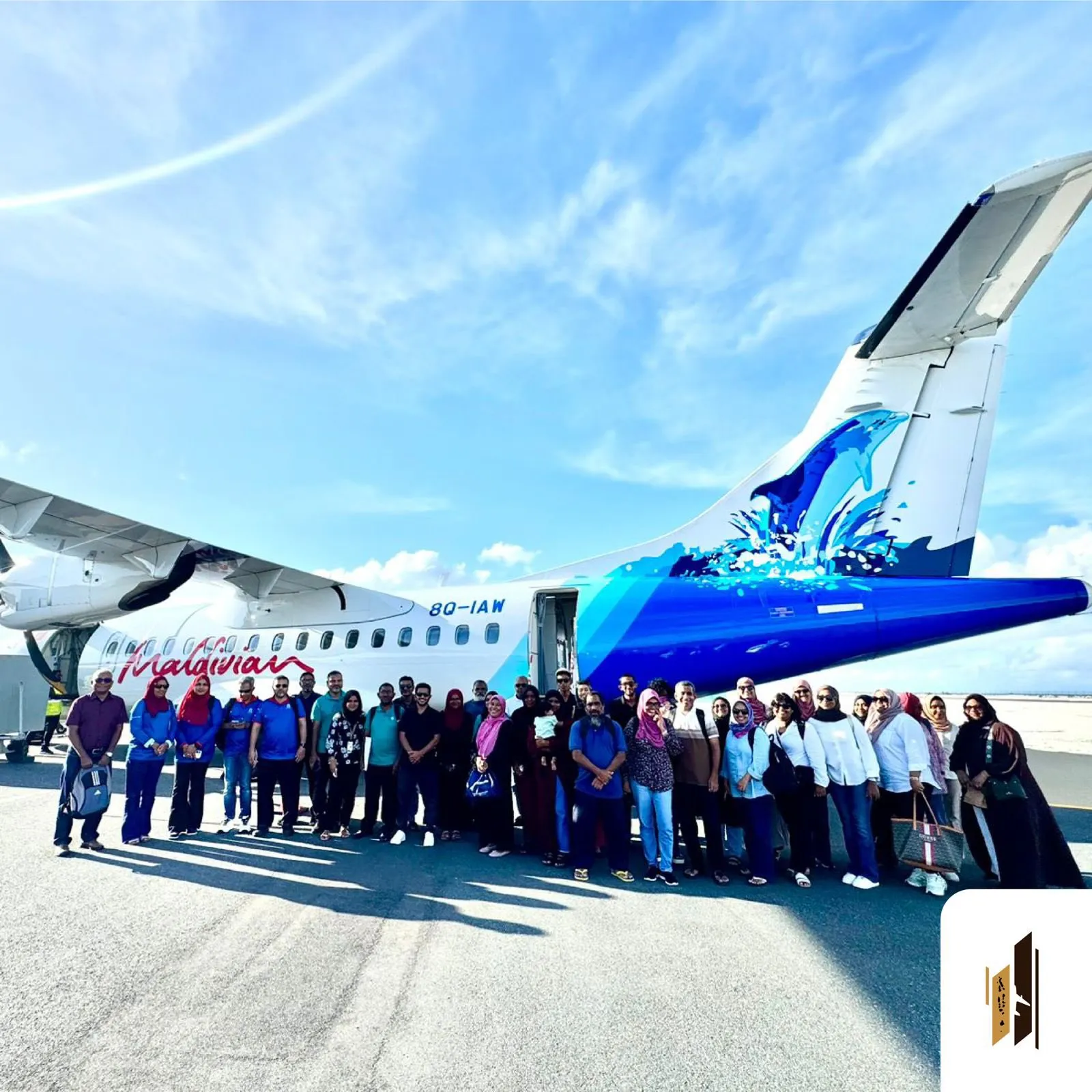First commercial passenger flight at Muli Airport (Photo/ Regional Airports Company via X)